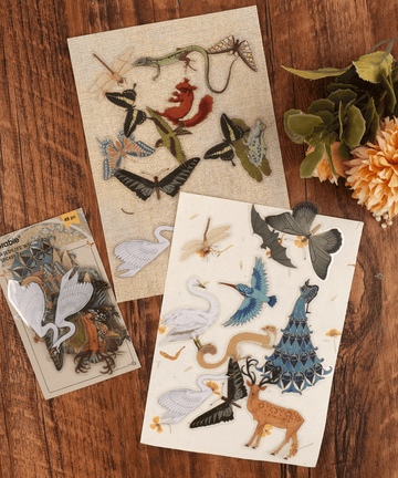 96 Pcs Nature’s Beauty Sticker Set